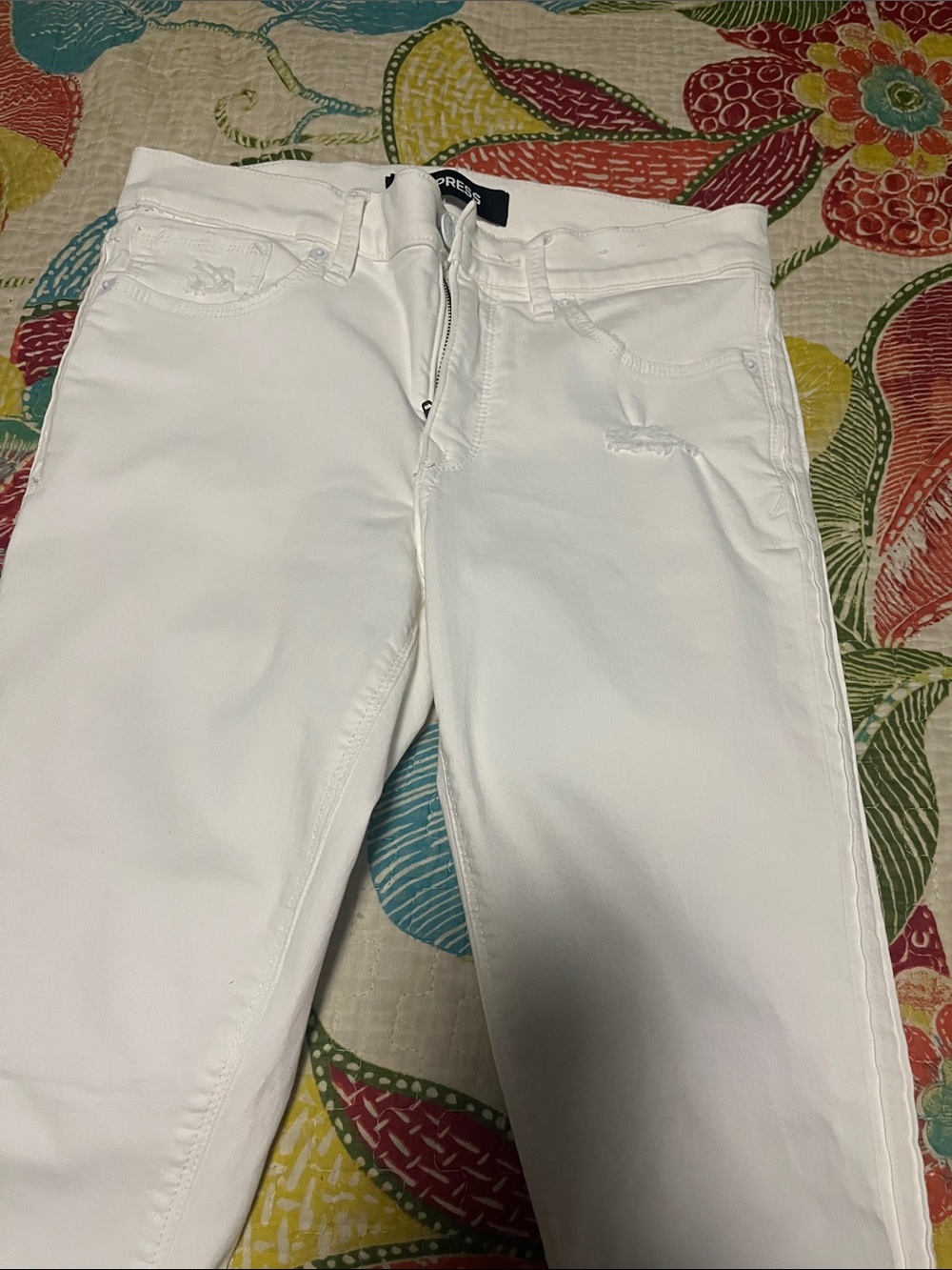Express White Skinny Jeans - Women's
